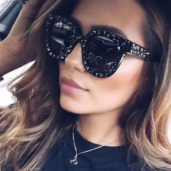 boutique Accessories - star studded sunglasses